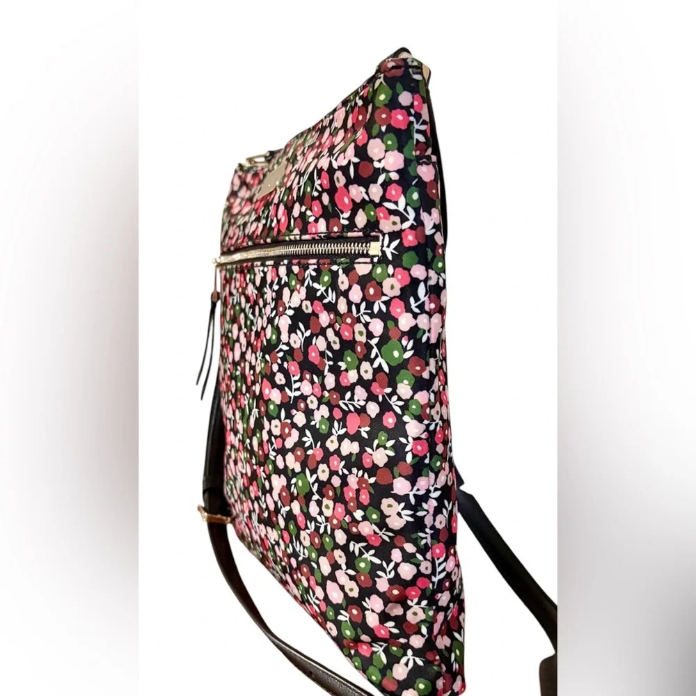 Kate Spade Flat Dawn Park Ave Floral Crossbody Bag NWOT - Picture 3 of 6
